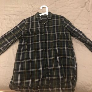 Zara plaid shirt